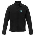 Black Jacket with round 2026 Alberta Summer Games Logo printed on the left chest. 