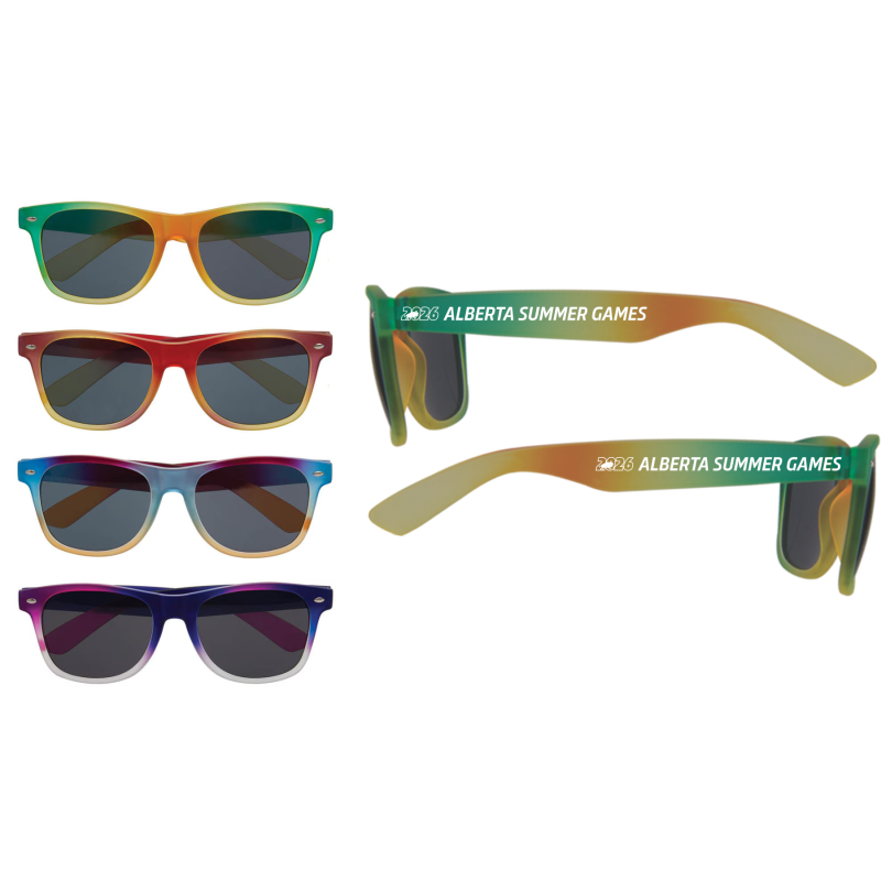 2026 Alberta Summer Games Multicolor Sunglasses 