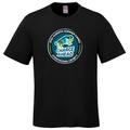 Black T-Shirt with the round 2026 Alberta Summer Games logo on the front