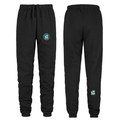 Black Sweatpants with round 2026 Alberta Summer Games logo on Left thigh, Charge Ahead logo on right calf