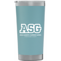 Icy Blue Tumbler with ASG 2026 Alberta Summer Games Logo in White